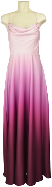Langes Ballkleid in Pink dark Pink