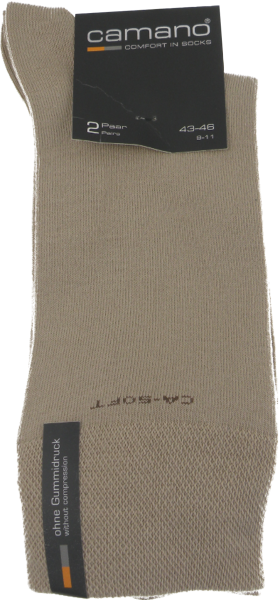 Socken in uni sand