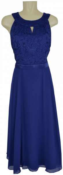 Mittellanges Kleid in oceans flowers