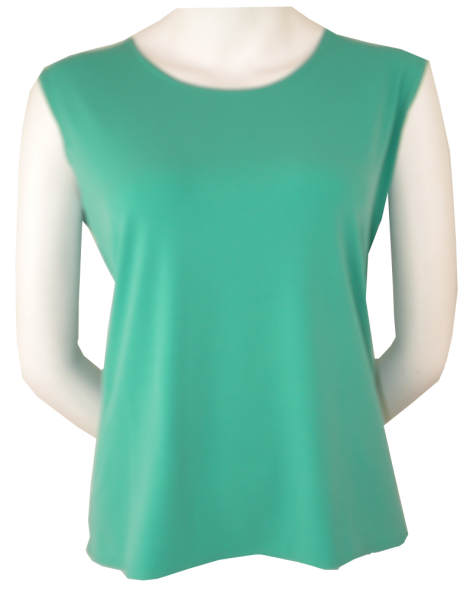 Top in light green