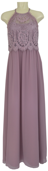 Langes Ballkleid in Shiny Lilac