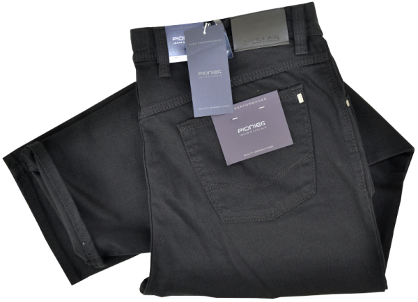 Bequeme FIVE POCKET Jeans in schwarz