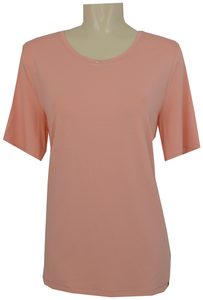 1/2 Arm T-Shirt in uni rose