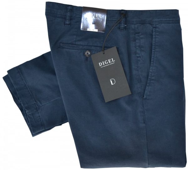 Baumwoll Chino in dunkel blau