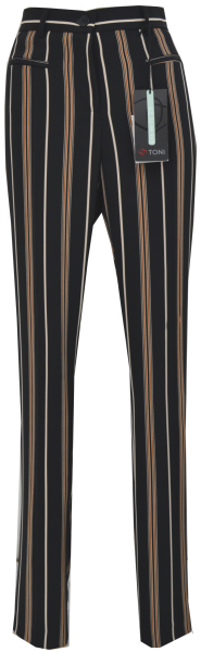 Gerade geschnittene Streifenhose