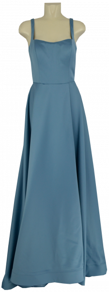 Langes Ballkleid in majestic blue