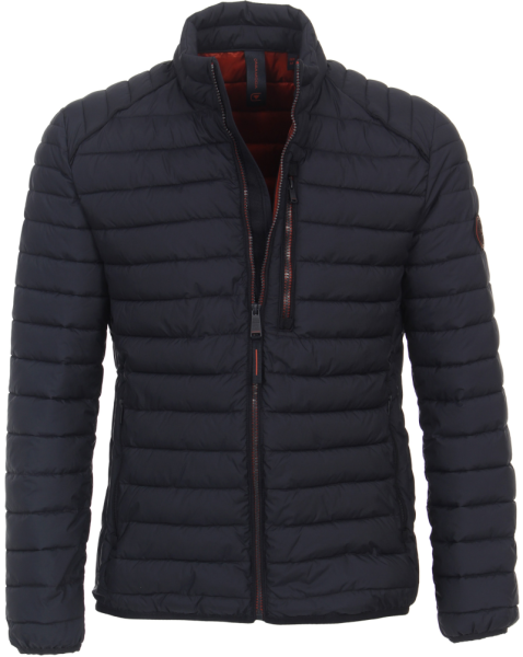 Outdoor Steppjacke in dunkel blau