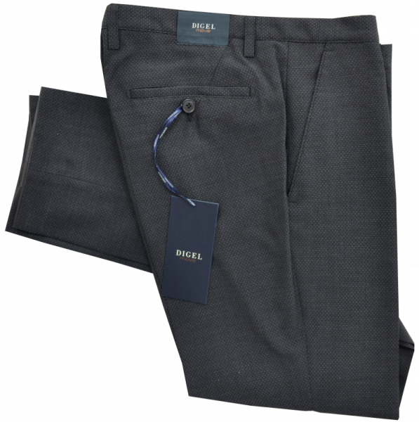 Anzug Hose EXTRA SLIM FIT in anthrazit mit Struktur