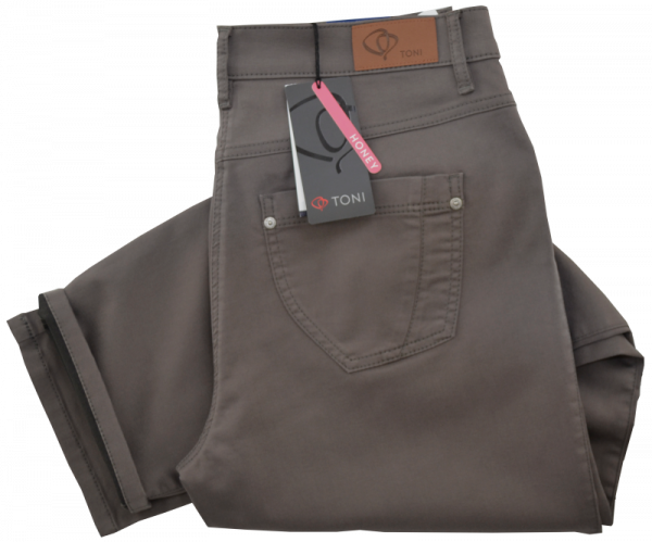 Freizeithose in taupe