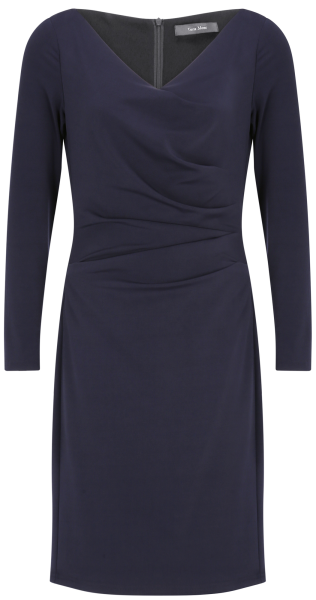 Mittellanges Jesey Kleid in night sky
