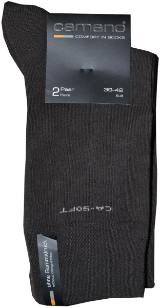 Socken in dunkel braun