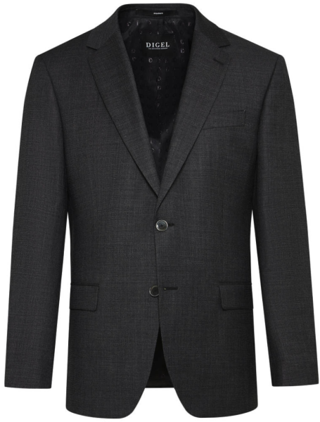 Anzug Blazer in anthrazit mit Struktur