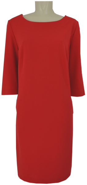 Kleid in Mars Red