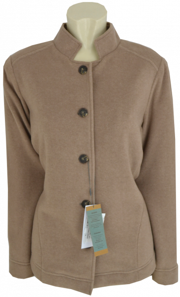 Jacke in in uni camel