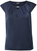 Top festlich in marine blau