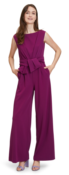 Jumpsuit in real purple