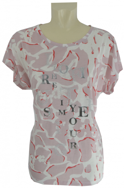 1/4 Arm Shirt mit Print