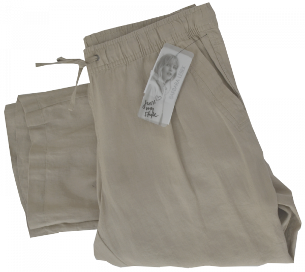 Leinenhose in beige