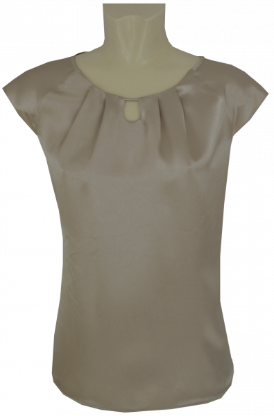 Top festlich in gold