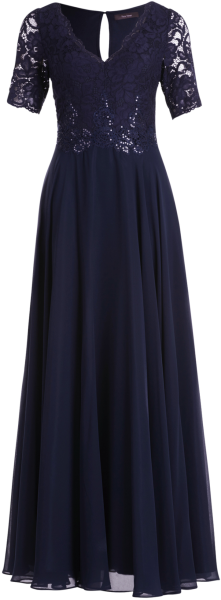 Langes Kleid in night sky