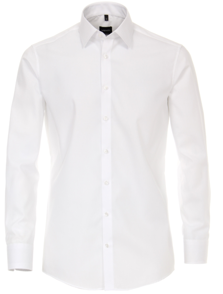 Slim Fit Businesshemd in Weiß