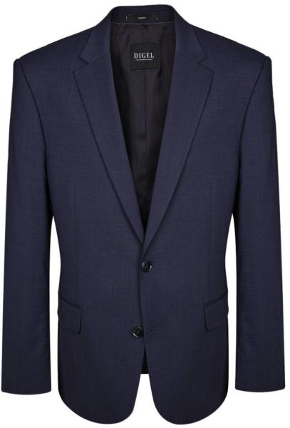 Anzug Blazer in marine blau mit Struktur