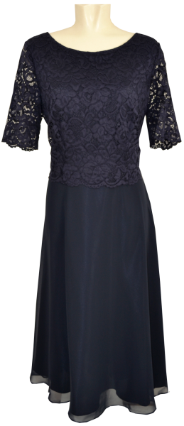 Mittellanges Kleid in night sky