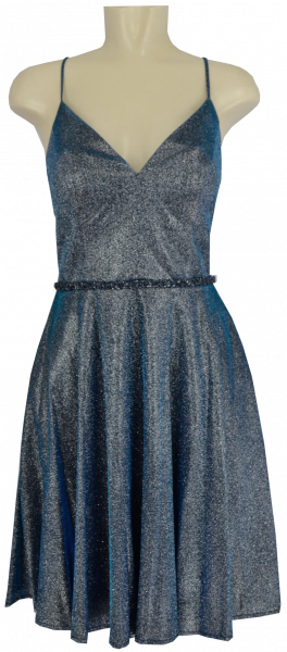 Cocktailkleid in Silver-Blue