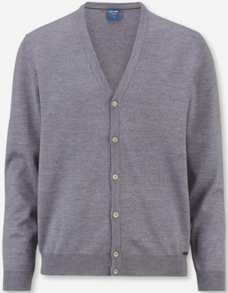 Cardigan Strickjacke in grau