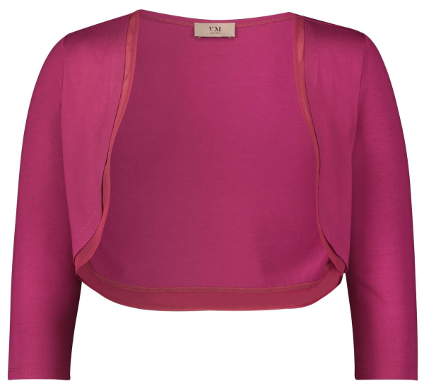 Kurze Bolero-Jacke in classic pink