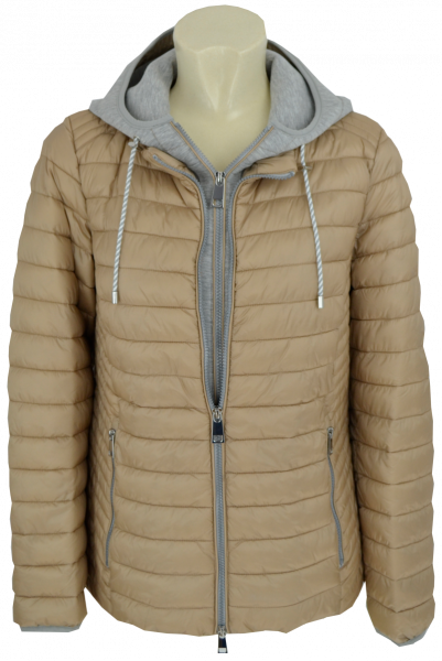 Leichte Steppjacke in sand