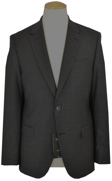 Anzug Blazer in anthrazit mit Struktur