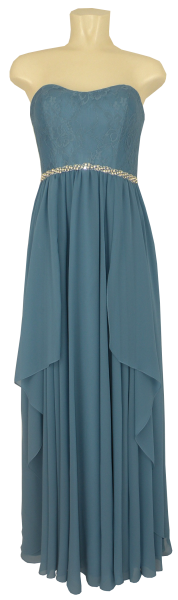 Ballkleid lang in powder blue