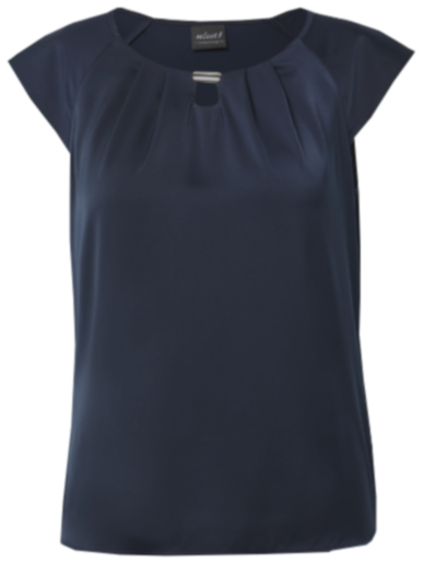 Top festlich in marine blau