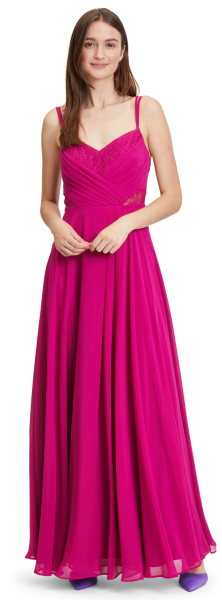 Langes Ballkleid in classic pink