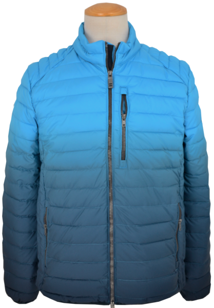 Übergangs Outdoor Steppjacke mit Farbverlauf
