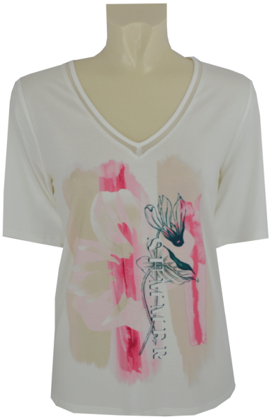 1/2 Arm Shirt in mit Print