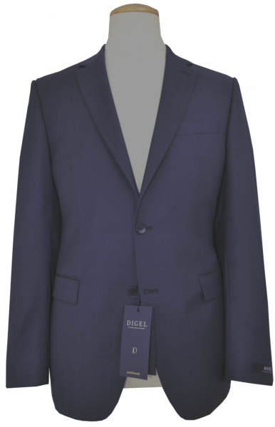 Anzug Blazer in mittel blau mit Struktur