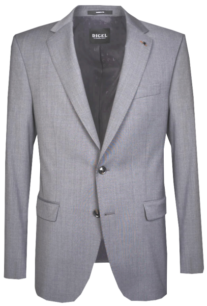 Anzug Blazer in hell grau meliert