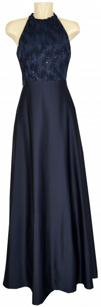 Langes Ballkleid in night sky
