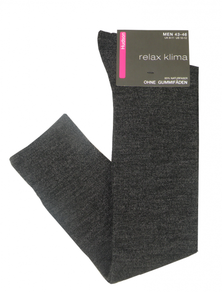 Herren Feinstrick Kniestrumpf Farbe Anthra
