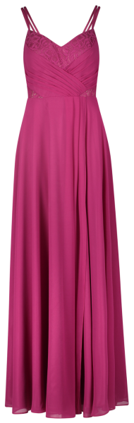 Langes Ballkleid in classic pink