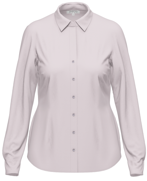 1/1 Arm Kragenbluse in light rose