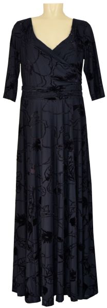 Langes Ballkleid in night sky