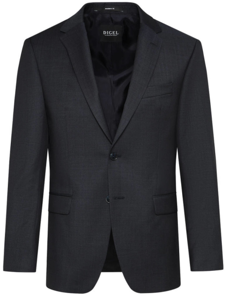 Anzug Blazer in dunkel blau mit Struktur