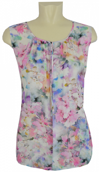 Blusen Top in floral gemustert