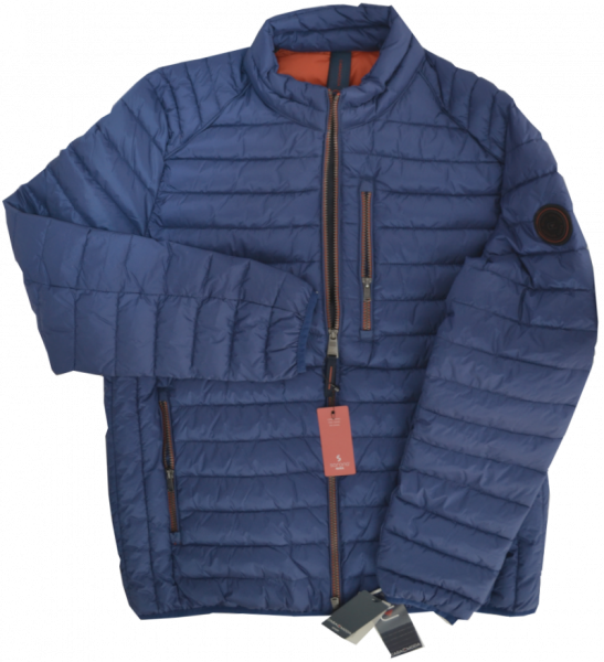 Outdoor Steppjacke in royal blau