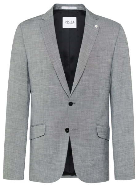 Anzug Blazer SLIM FIT in hell grau mit feiner Struktur