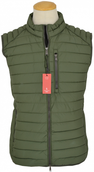 Outdoor Steppweste in khaki