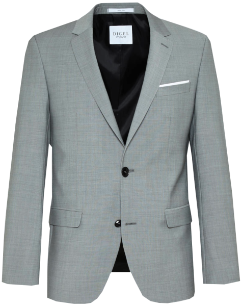 Anzug Blazer EXTRA SLIM FIT in hell grau meliert